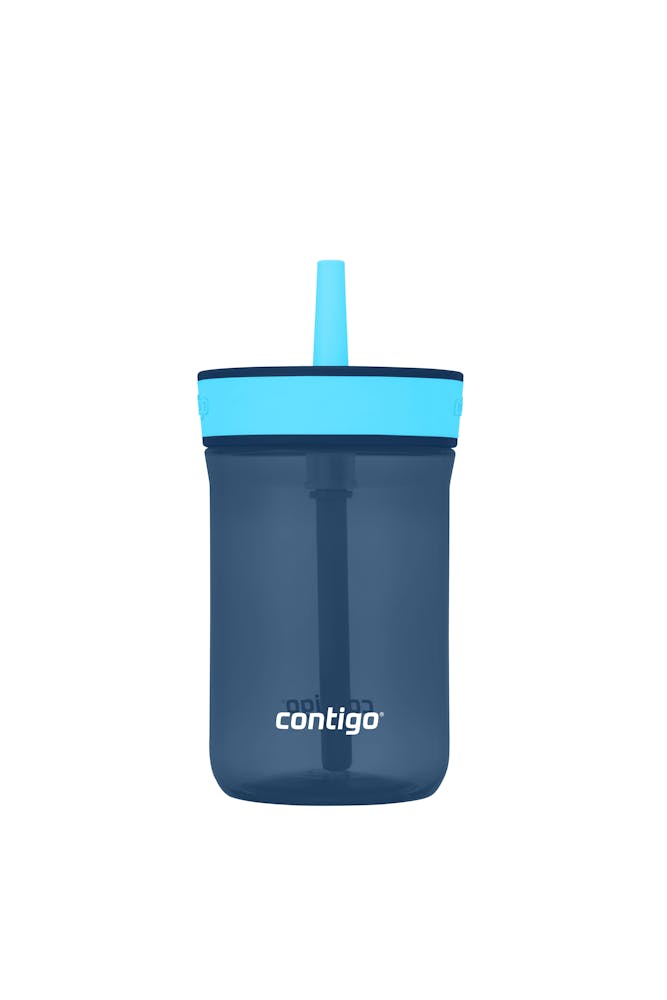Kids’ Leighton Straw Tumbler with Spill-Proof Leak-Proof Lid, 14oz V3