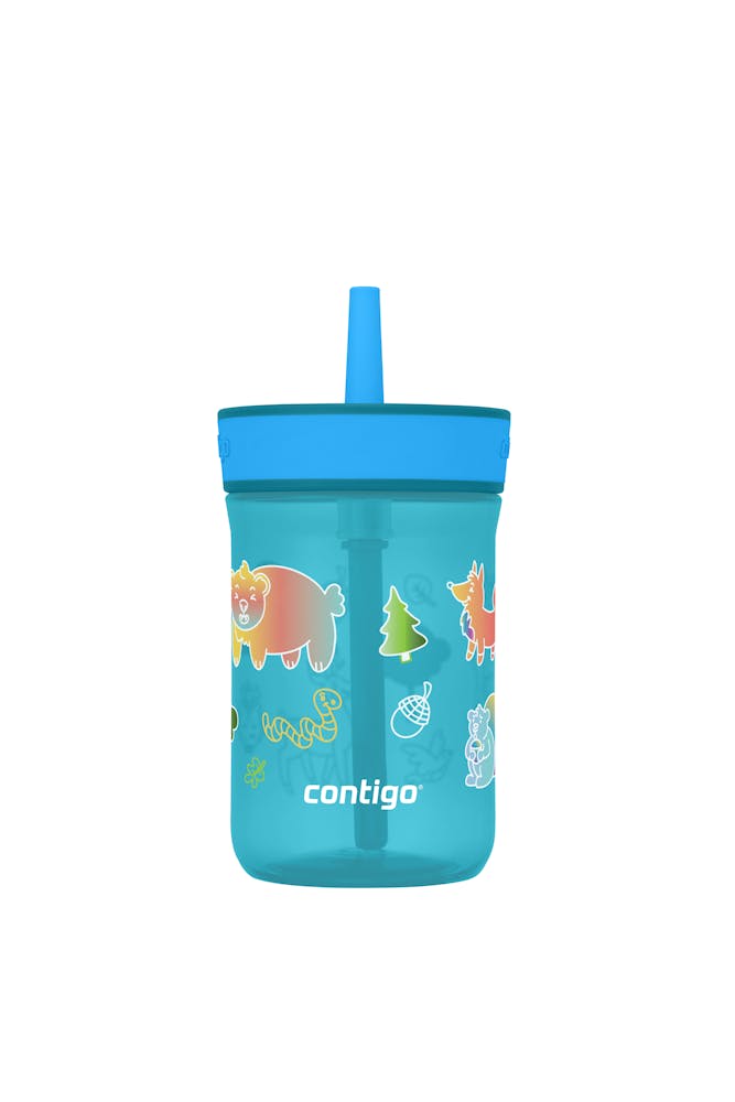 Kids’ Leighton Straw Tumbler with Spill-Proof Leak-Proof Lid, 14oz V3